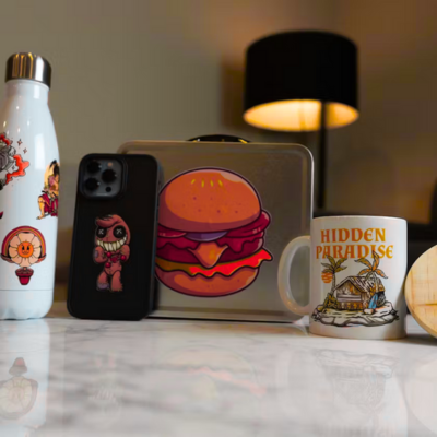 Custom UV Stickers By Size