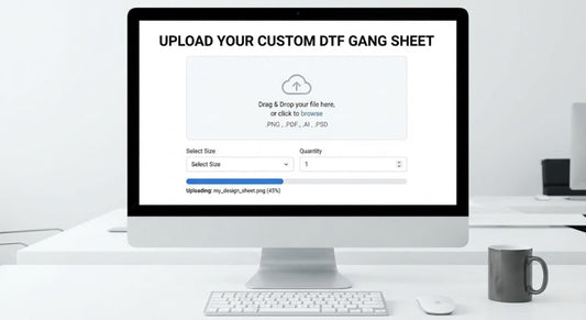 Upload DTF Gang Sheet